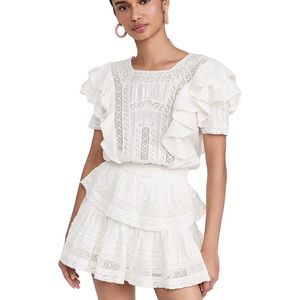 LoveShackFancy Stella Dress (XS) Excellent